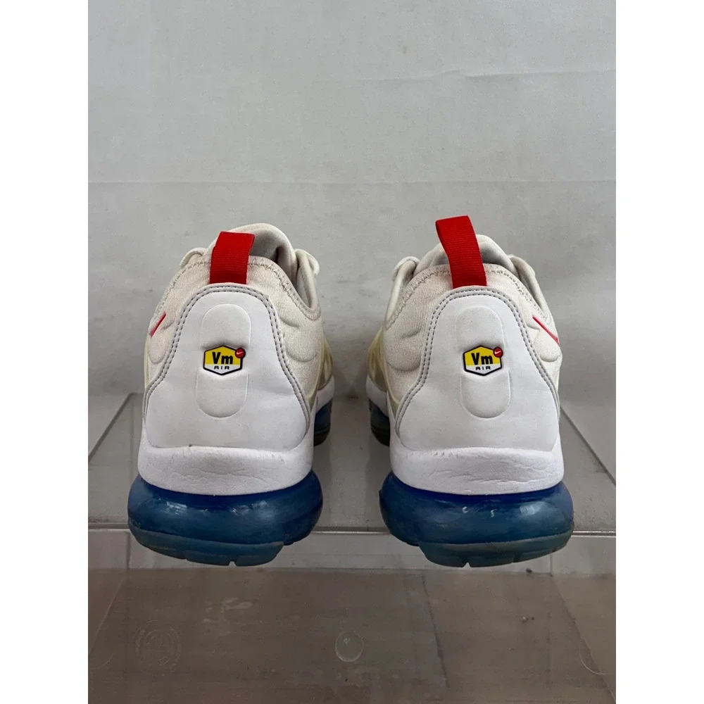 Nike Air VaporMax Plus Sail University Red Blue Men 9 DV2119-100